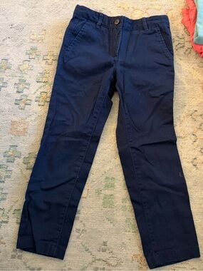 J. Crew Factory Navy Cotton Chinos